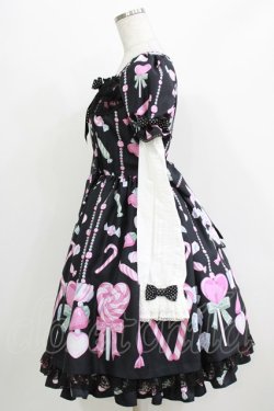 画像2: Angelic Pretty / Candy Ornamentワンピース Free ブラック H-26-03-13-1010-AP-OP-NS-ZH