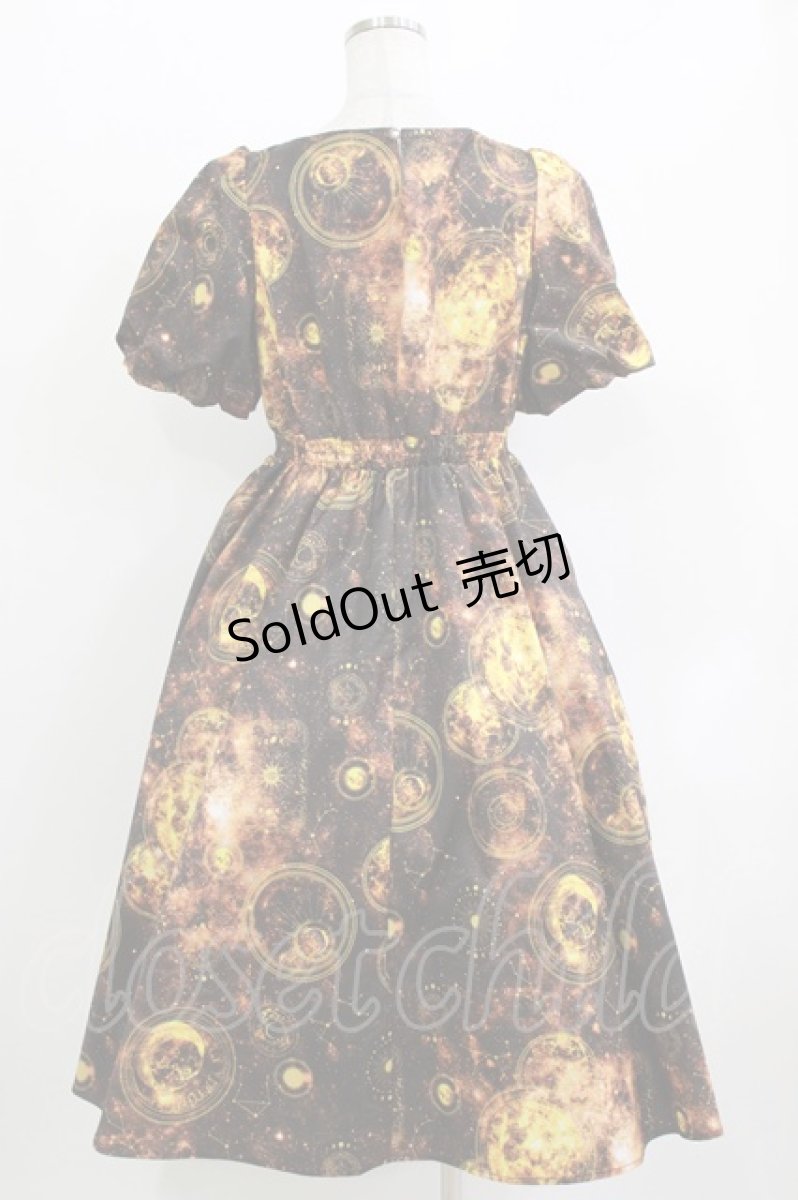 画像3: axes femme NOSTALGIE / タロット柄ワンピース Free ブラック H-26-03-13-1011-AX-OP-NS-ZH (3)