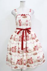 画像1: axes femme kawaii / お菓子の家柄ジャンスカ M オフ H-26-03-13-1012-AX-OP-NS-ZH (1)