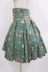 画像2: 草苺巫女（海外ロリータブランド） / ハイウエストスカート XL グリーン H-26-03-13-1013-GO-SK-NS-ZH (2)