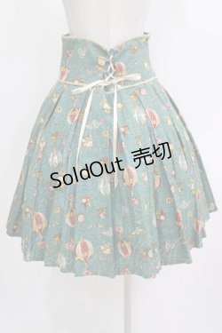 画像3: 草苺巫女（海外ロリータブランド） / ハイウエストスカート XL グリーン H-26-03-13-1013-GO-SK-NS-ZH