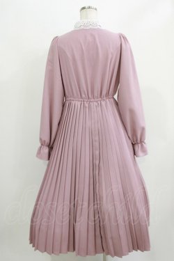 画像3: m petit by misako / AM*レースエリプリーツワンピース S ピンク H-26-03-13-1015-LO-OP-NS-ZH