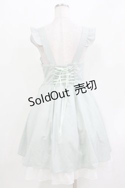 画像3: Amavel / ピーターパン刺繍ジャンパースカート Free ミント H-26-03-13-1019-CA-OP-NS-ZH