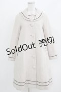 Innocent World / セーラーカラーコート S 生成り H-26-03-13-1021-IW-CO-NS-ZH