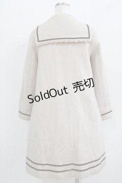 画像3: Innocent World / セーラーカラーコート S 生成り H-26-03-13-1021-IW-CO-NS-ZH