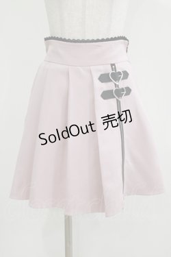 画像1: DearMyLove / ハートジッププリーツスカパン M ピンク H-26-03-13-1025-EL-PA-NS-ZH