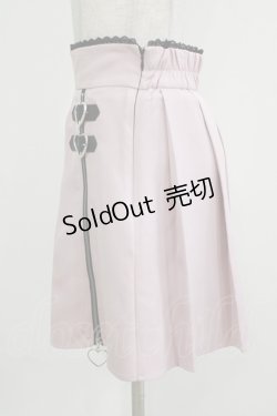 画像2: DearMyLove / ハートジッププリーツスカパン M ピンク H-26-03-13-1025-EL-PA-NS-ZH