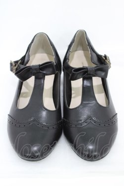 画像1: m petit by misako / AMPUリボンストラップP M ブラック H-26-03-14-001-LO-SH-NS-ZH