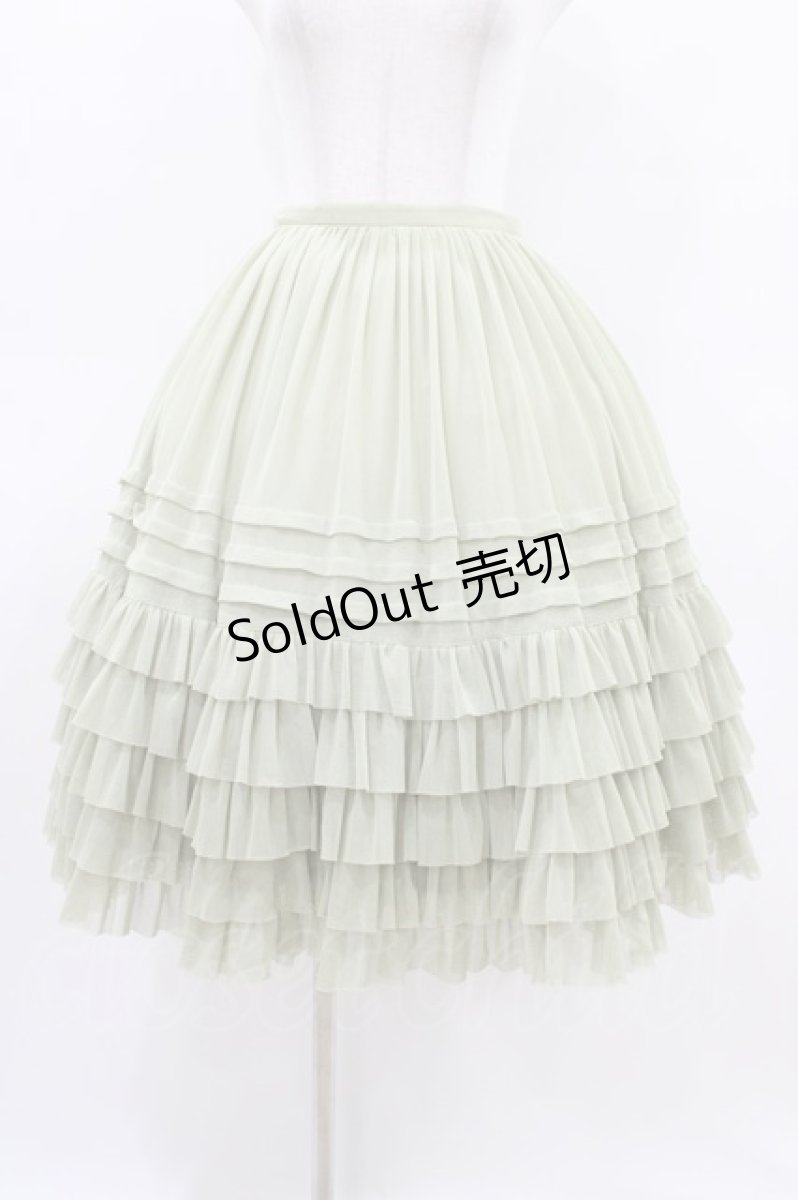 画像1: Juliette et Justine / Petale de rose Skirt〜ペタル　ドゥ　ローズ　スカート〜 2 リーフグリーン H-26-03-14-029-CL-SK-NS-ZH (1)