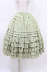 画像1: Juliette et Justine / Petale de rose Skirt〜ペタル　ドゥ　ローズ　スカート〜 2 リーフグリーン H-26-03-14-029-CL-SK-NS-ZH (1)