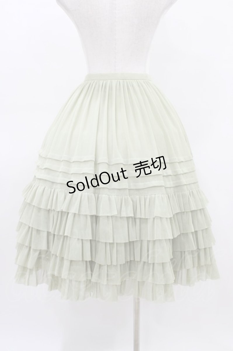 画像2: Juliette et Justine / Petale de rose Skirt〜ペタル　ドゥ　ローズ　スカート〜 2 リーフグリーン H-26-03-14-029-CL-SK-NS-ZH (2)