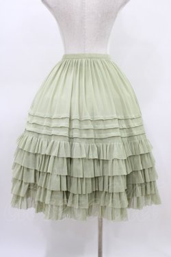 画像2: Juliette et Justine / Petale de rose Skirt〜ペタル　ドゥ　ローズ　スカート〜 2 リーフグリーン H-26-03-14-029-CL-SK-NS-ZH