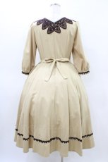 画像2: Innocent World / ロワールワンピース M マロン×ショコラ/Marron x Chocolat H-26-03-14-030-IW-OP-NS-ZH (2)