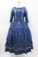画像1: Innocent World / クリスティーンドレス M ブルー×生成/Blue×Beige H-26-03-14-031-IW-OP-NS-ZH (1)