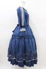 画像3: Innocent World / クリスティーンドレス M ブルー×生成/Blue×Beige H-26-03-14-031-IW-OP-NS-ZH (3)