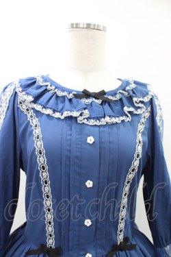 画像4: Innocent World / クリスティーンドレス M ブルー×生成/Blue×Beige H-26-03-14-031-IW-OP-NS-ZH