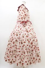 画像3: alcali / alcali × misako aoki/サイベリアンストロベリーワンピース Free ピンク H-26-03-14-033-LO-OP-NS-ZH (3)