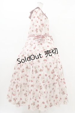 画像3: alcali / alcali × misako aoki/サイベリアンストロベリーワンピース Free ピンク H-26-03-14-033-LO-OP-NS-ZH