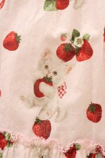 画像5: alcali / alcali × misako aoki/サイベリアンストロベリーワンピース Free ピンク H-26-03-14-033-LO-OP-NS-ZH (5)