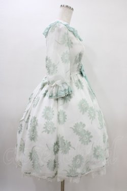 画像3: Angelic Pretty / Elegant Floraワンピース Free シロ/ミント H-26-03-14-035-AP-OP-NS-ZH