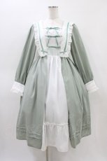 画像1: axes femme kawaii / リナズワンピース M グリーン H-26-03-14-036-AX-OP-NS-ZH (1)