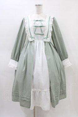 画像1: axes femme kawaii / リナズワンピース M グリーン H-26-03-14-036-AX-OP-NS-ZH