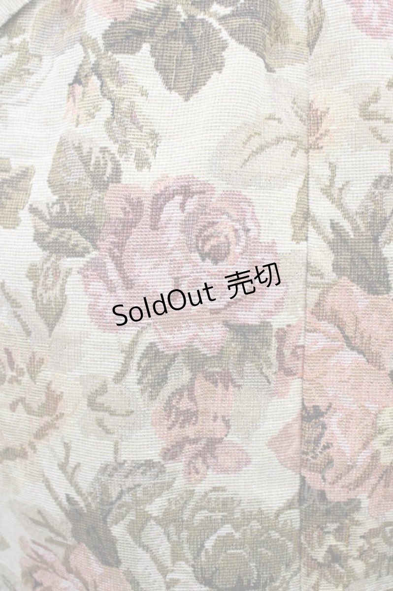 画像3: Kurumi Collaboration / ゴブラン切替ワンピース LL ベージュ H-26-03-14-037-GO-OP-NS-ZH (3)