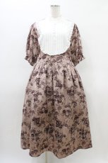 画像1: m petit by misako / トワルドジュイワンピース LL ピンク H-26-03-14-039-LO-OP-NS-ZH (1)