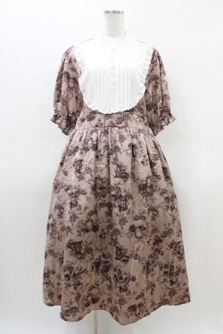 画像1: m petit by misako / トワルドジュイワンピース LL ピンク H-26-03-14-039-LO-OP-NS-ZH