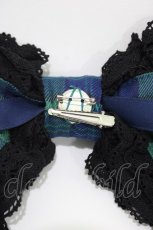 画像3: Chalmiere / タータンチェックマルチリボン  グリーン H-26-03-14-005-0-AC-NS-ZH (3)