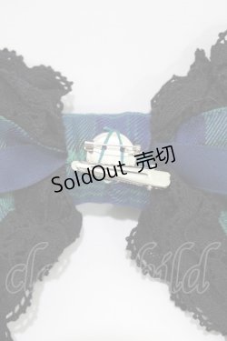 画像3: Chalmiere / タータンチェックマルチリボン  グリーン H-26-03-14-005-0-AC-NS-ZH