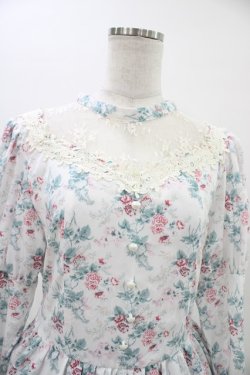 画像3: Kurumi Collaboration / KRハナジゴスリーブワンピース LL 白 H-26-03-14-041-GO-OP-NS-ZH