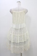 画像2: axes femme / ティアードチュニックワンピース Free 生成り H-26-03-14-045-AX-OP-NS-ZH (2)