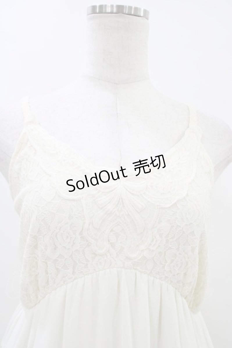 画像3: axes femme / ティアードチュニックワンピース Free 生成り H-26-03-14-045-AX-OP-NS-ZH (3)