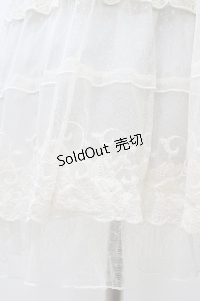 画像4: axes femme / ティアードチュニックワンピース Free 生成り H-26-03-14-045-AX-OP-NS-ZH (4)