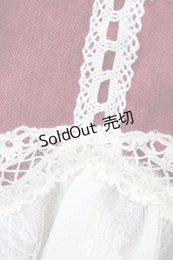 画像3: 吸吸猫（海外ロリータブランド） / はしごレースジャンパースカート Free ワイン H-26-03-14-046-PU-OP-NS-ZH