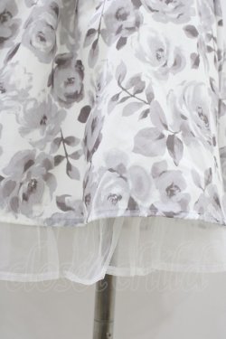 画像3: Ank Rouge / オーガンジーフリルスカート M オフ/グレー H-26-03-14-050-CA-SK-NS-ZH