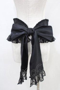 画像2: Enchantlic Enchantilly / ローズレースリボンコルセット Free ブラック H-26-03-14-051-LO-SK-NS-ZH