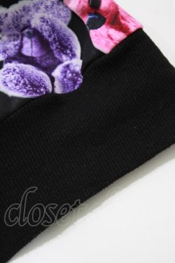 画像5: Amilige / ちいめろ×Amilige総柄プリントパーカー  ブラック H-26-03-14-1027-PU-TO-KB-ZH