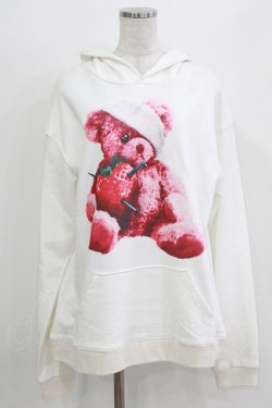 画像1: Amilige / ストロベリーベアパーカー  ホワイト H-26-03-14-1028-PU-TO-KB-ZH