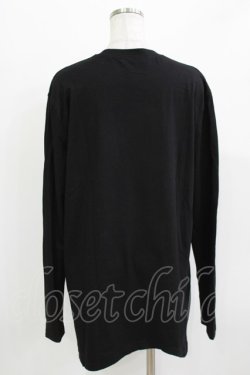 画像3: JURY BLACK / プリントロングカットソー  ブラック/ローズ H-26-03-14-1033-GL-TO-KB-ZH