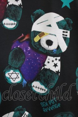 画像4: SEX POT ReVeNGe / プリント切替ZIPパーカー  ブラック H-26-03-14-1034-SP-TO-KB-ZH