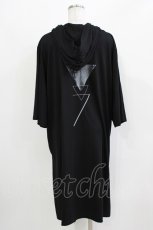 画像3: SEX POT ReVeNGe / チェーンフード半袖プルパーカー  黒 H-26-03-14-1036-SP-TO-KB-ZH (3)