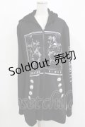 SEX POT ReVeNGe / ZIP UPパーカー L ブラック H-26-03-14-1037-SP-TO-KB-ZH