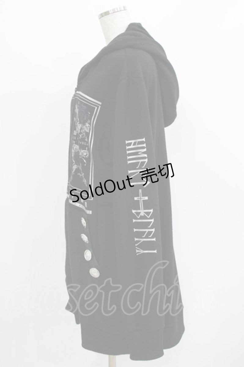 画像2: SEX POT ReVeNGe / ZIP UPパーカー L ブラック H-26-03-14-1037-SP-TO-KB-ZH (2)