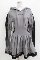 画像1: HIDOLATRAL THEODOL / ジャージロリィタパーカーOP M グレー H-26-03-14-1038-0-OP-AK-ZH (1)