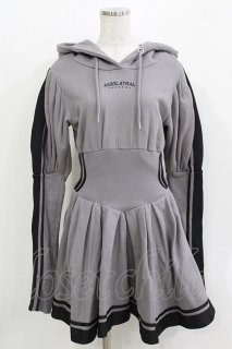 HIDOLATRAL THEODOL ジャージロリィタパーカーOP ジャージロリィタパーカーOP》GRAY | HIDOLATRAL THEODOL