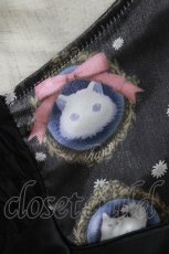 画像5: FRILL / 白猫の切替キャミワンピース  ブラック H-26-03-14-1042-HN-OP-KB-ZH (5)