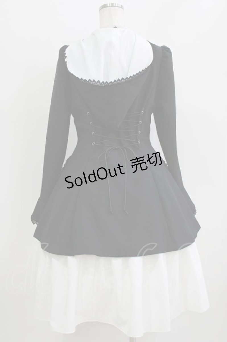 画像3: MIHO MATSUDA / Artiswitch×MIHO MATSUDA るるコラボワンピース  黒×白 H-26-03-14-1043-GO-OP-KB-ZH (3)