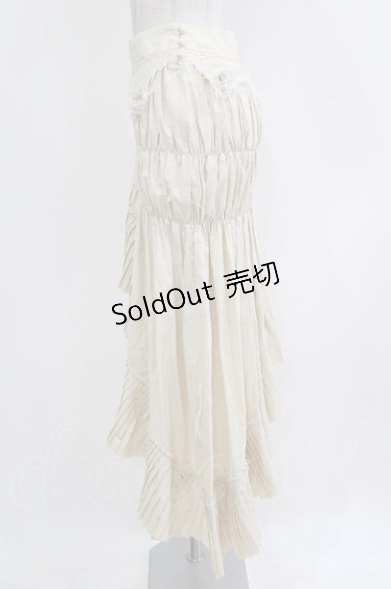 画像2: alice auaa / ドールスカート 3(約9号) アイボリー H-26-03-14-1044-AA-SK-AK-ZH (2)